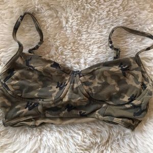 Urban Outfitters Camo Bralette